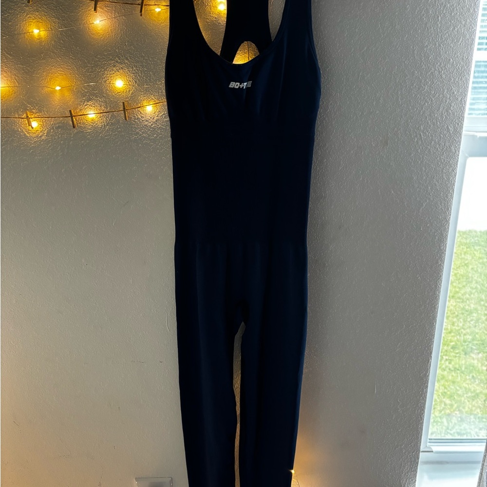 Everything must go! Bo+Tee Cut-out Back Unitard - Picture 7 of 8